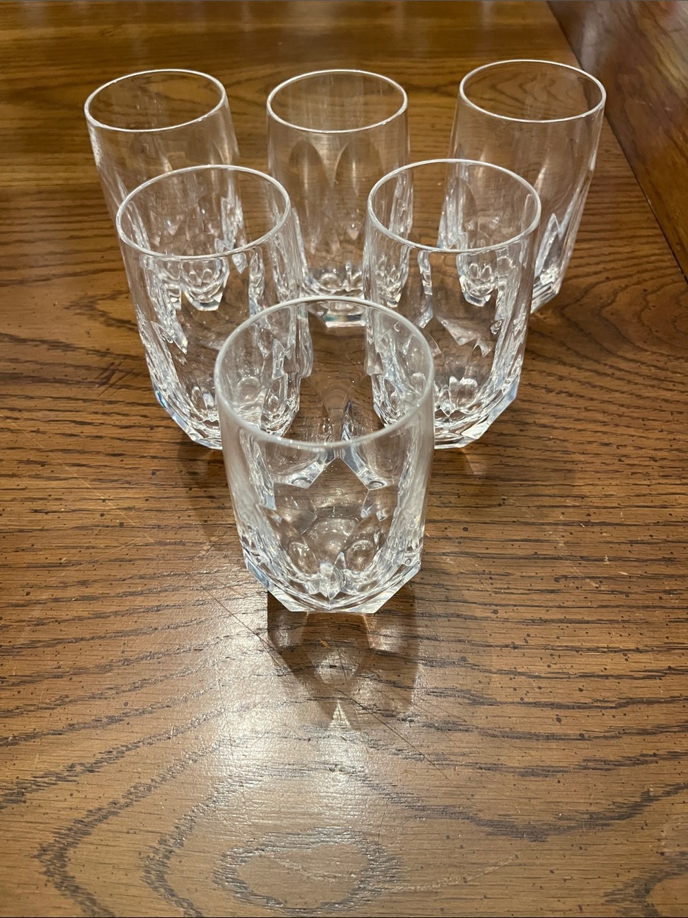 Alexandra GORHAM CRYSTAL Tumbler Glasses - Set of 6